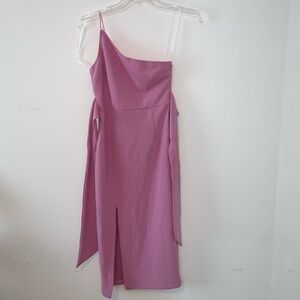 Hello Molly Not Like Other Girls Midi Dress Bubblegum Pink Size XS